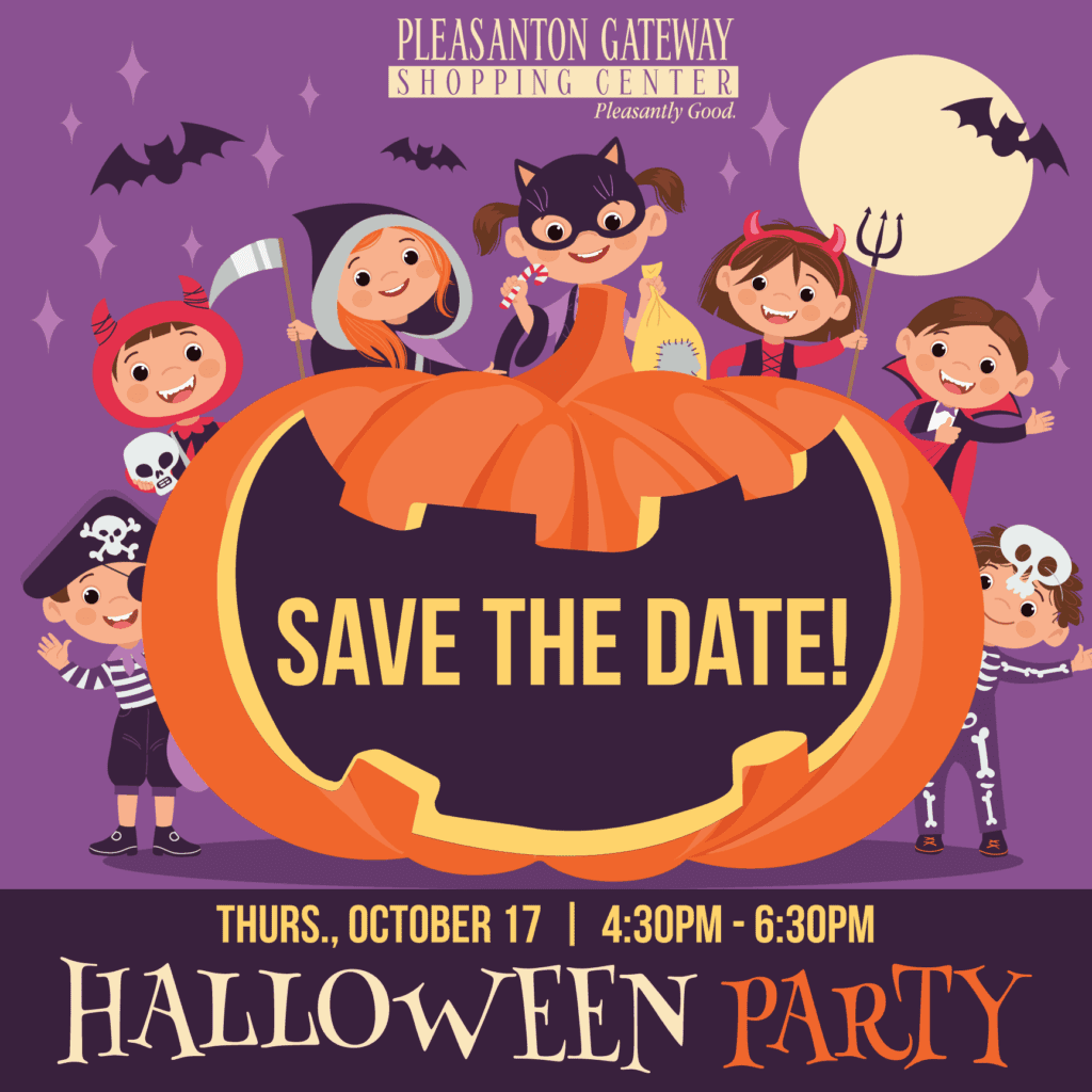 Has Halloween Replaced Thanksgiving as The New Fall Favorite Holiday? Halloween marketing flyer promoting community event with kids in costumes
