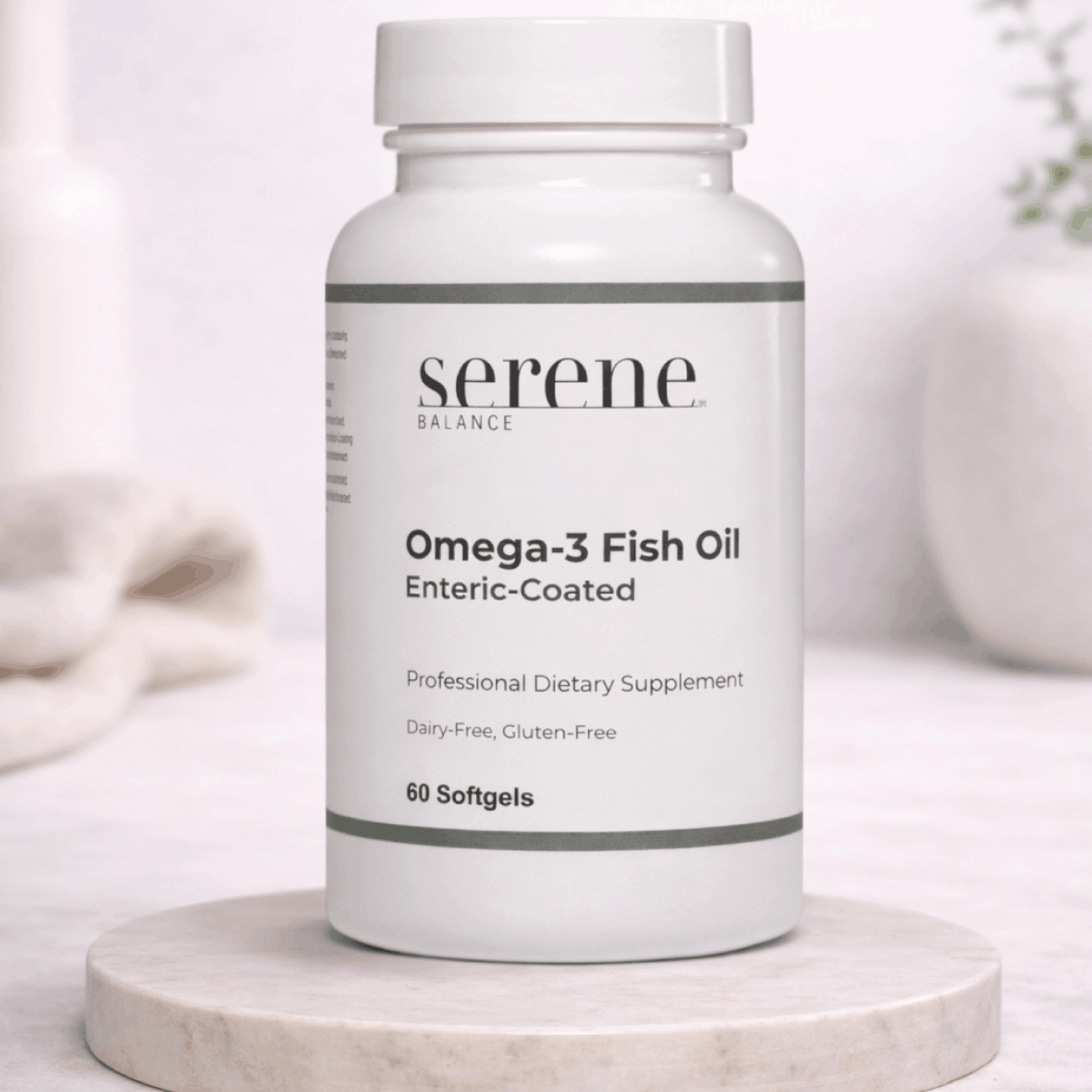 Photo of Serene Wellness Pharmacy's Omega-3 Fish Oil capsules